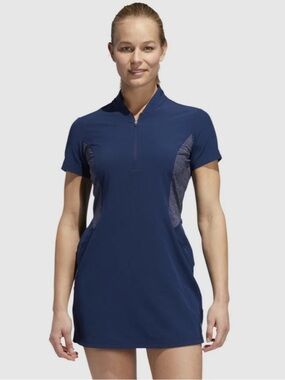 Adidas Beyond 18 Rangewear Night Indigo Golf Dress Women’s Small RARE